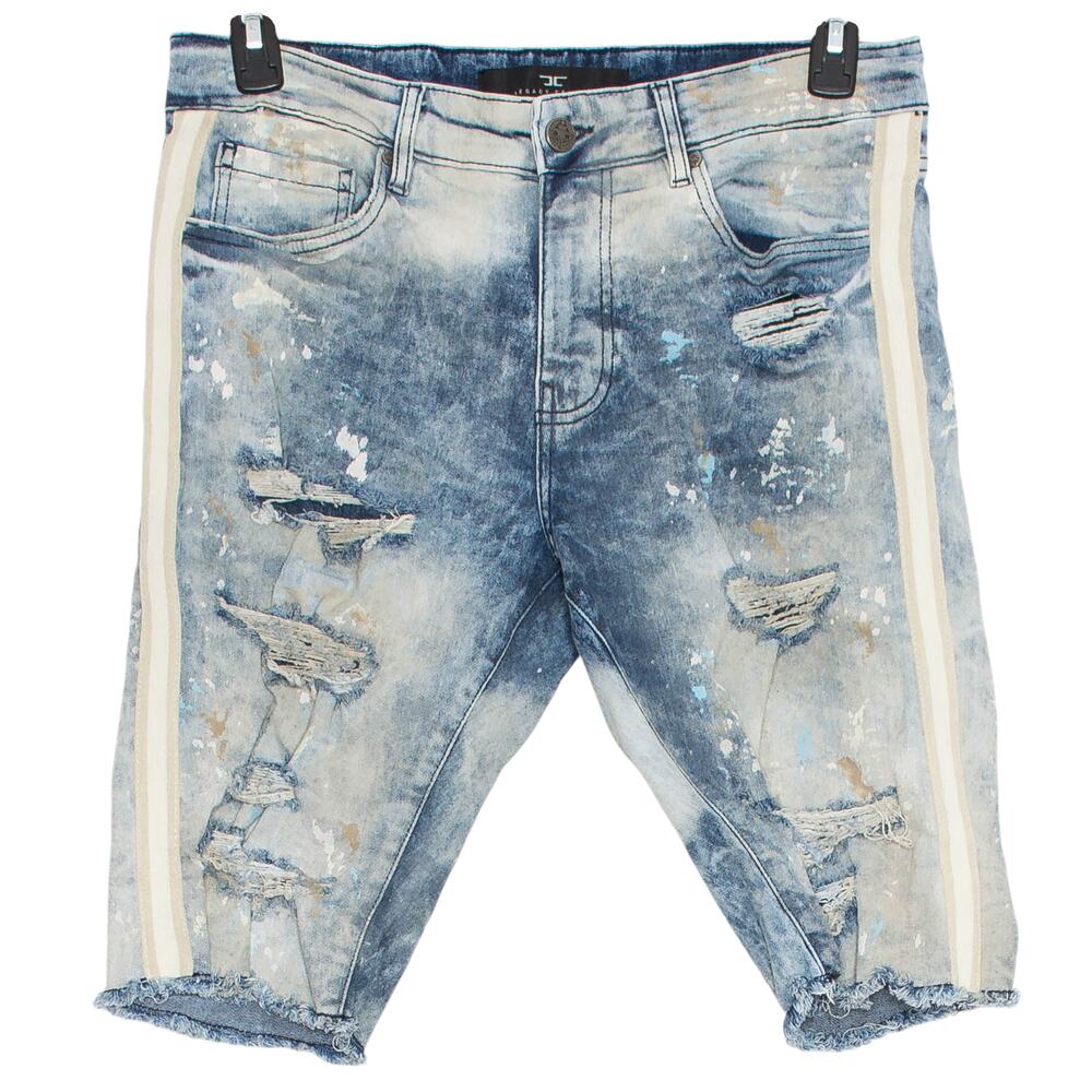 Jordan Craig Jean Shorts Gorpcore Grunge Streetwear Y2K Skater Painter 32 GV